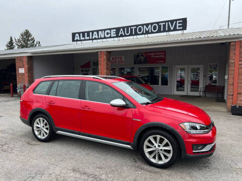 2019 Volkswagen Golf Alltrack for sale at Alliance Automotive in Saint Albans VT