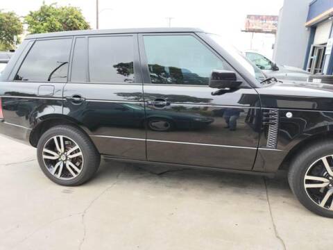 2012 Land Rover Range Rover for sale at DNZ Automotive Sales & Service in Costa Mesa CA
