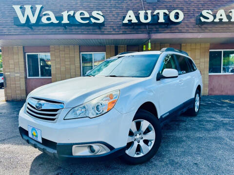 2012 Subaru Outback for sale at Wares Auto Sales INC in Traverse City MI