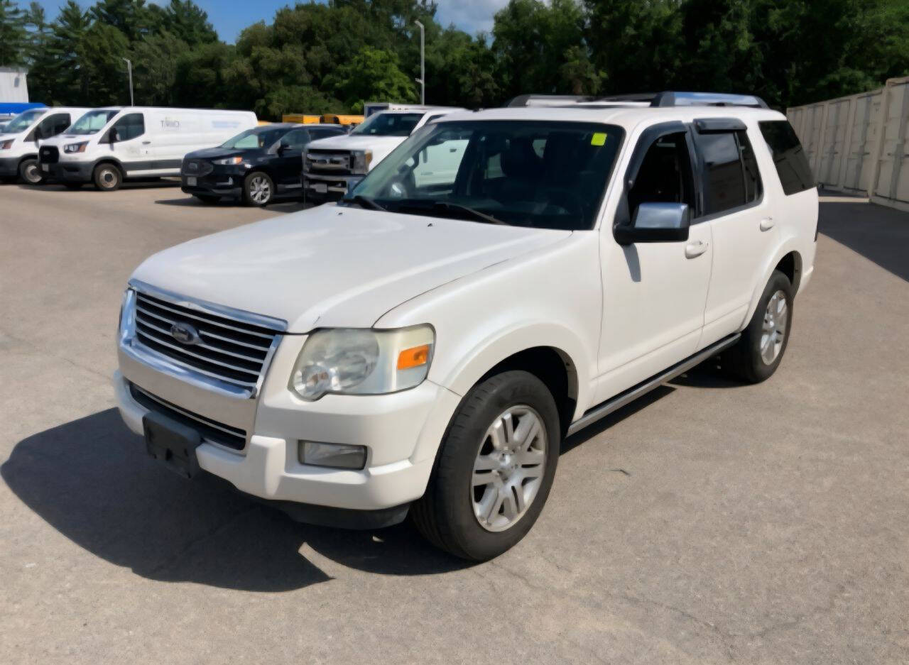White 2010 Ford Explorer Limited 4x4 Limited 4dr SUV 1