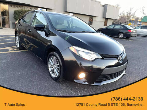 2015 Toyota Corolla for sale at T AUTO SALES LLC in Burnsville MN