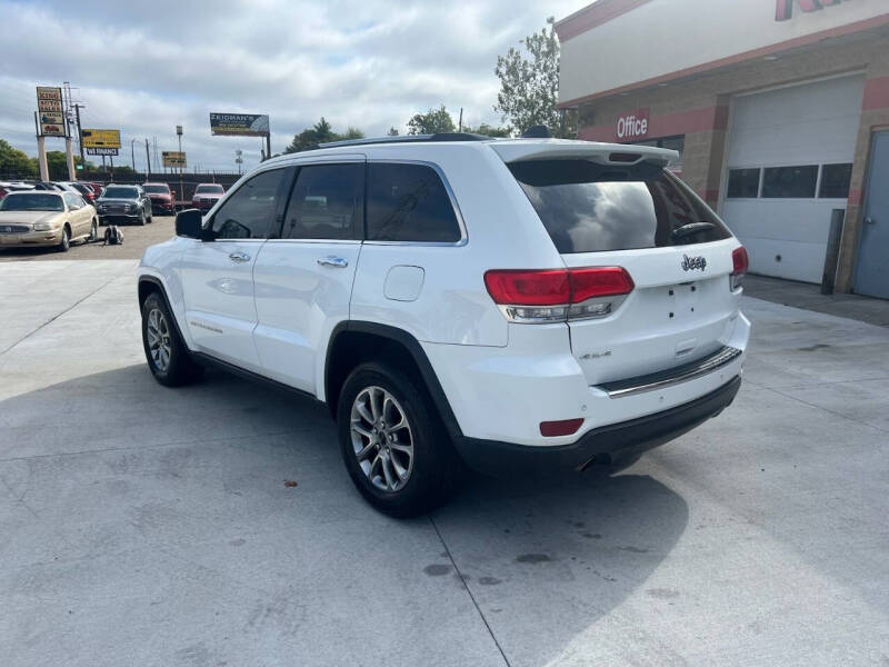 Used 2014 Jeep Grand Cherokee Limited with VIN 1C4RJFBG3EC407625 for sale in Detroit, MI