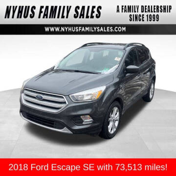 2018 Ford Escape for sale at Nyhus Family Sales in Perham MN