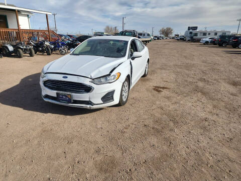 2019 Ford Fusion for sale at PYRAMID MOTORS - Fountain Lot in Fountain CO