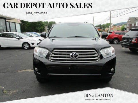 2010 Toyota Highlander for sale at Car Depot Auto Sales in Binghamton NY