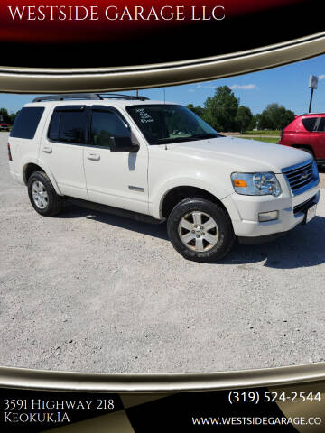 2008 Ford Explorer for sale at WESTSIDE GARAGE LLC in Keokuk IA