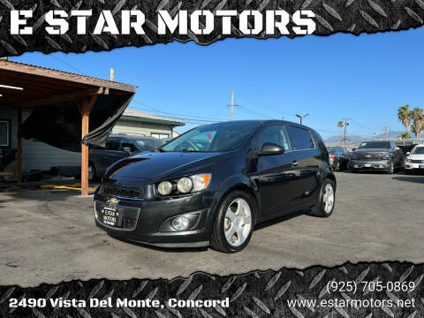 2015 Chevrolet Sonic for sale at E STAR MOTORS in Concord CA