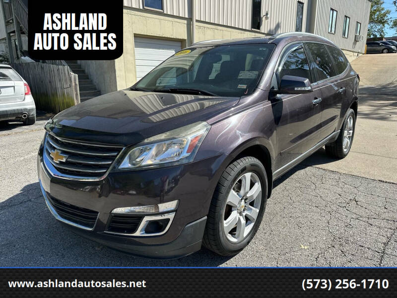 2016 Chevrolet Traverse for sale at ASHLAND AUTO SALES in Columbia MO