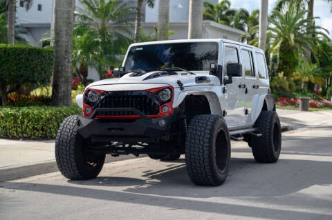2015 Jeep Wrangler Unlimited for sale at EURO STABLE in Miami FL