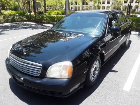 2002 Cadillac DeVille for sale at Paradise Auto Brokers Inc in Pompano Beach FL