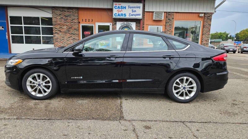 2019 Ford Fusion Hybrid for sale at Twin City Motors in Grand Forks ND