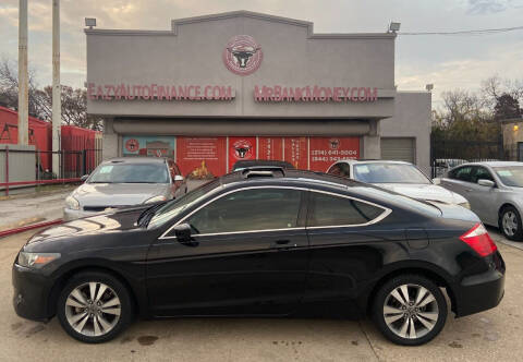2009 Honda Accord for sale at Eazy Auto Finance in Dallas TX