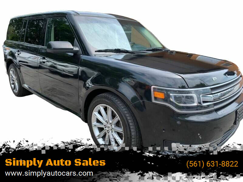 2015 Ford Flex for sale at Simply Auto Sales in Palm Beach Gardens FL