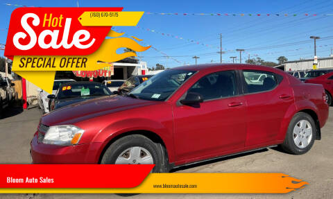 2008 Dodge Avenger for sale at Bloom Auto Sales in Escondido CA