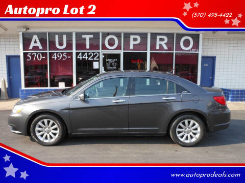 2014 Chrysler 200 for sale at Autopro Lot 2 in Sunbury PA