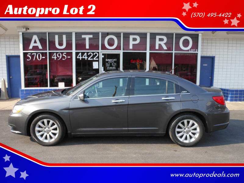 2014 Chrysler 200 for sale at Autopro Lot 2 in Sunbury PA