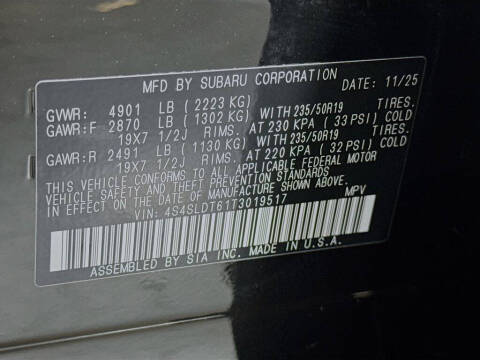 2026 Subaru Forester Touring