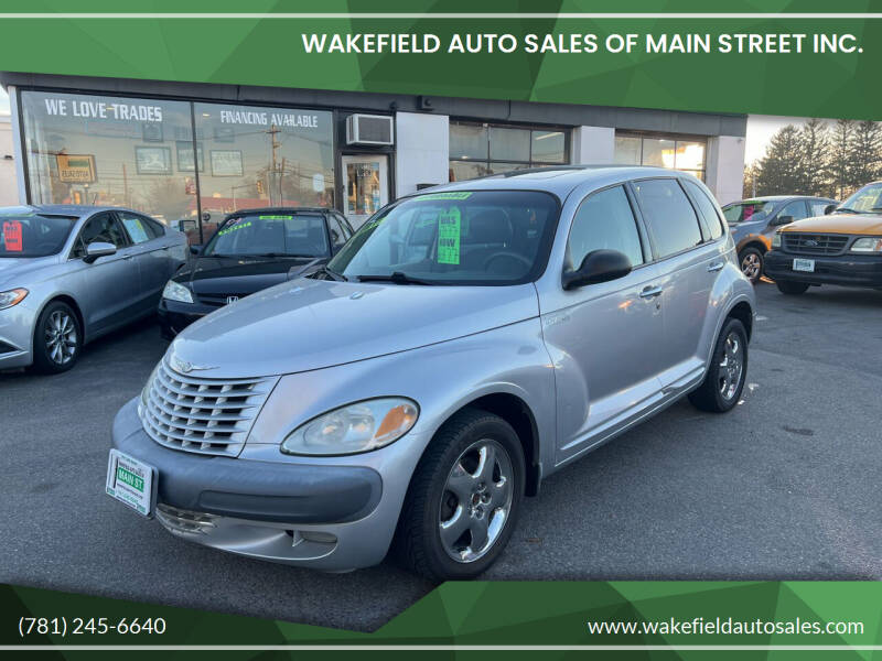 2001 Chrysler PT Cruiser for sale at Wakefield Auto Sales of Main Street Inc. in Wakefield MA