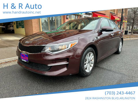 2017 Kia Optima for sale at H & R Auto in Arlington VA