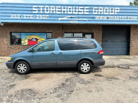 2002 Toyota Sienna for sale at Storehouse Group in Wilson NC