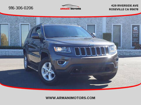 2016 Jeep Grand Cherokee for sale at Armani Motors in Roseville CA