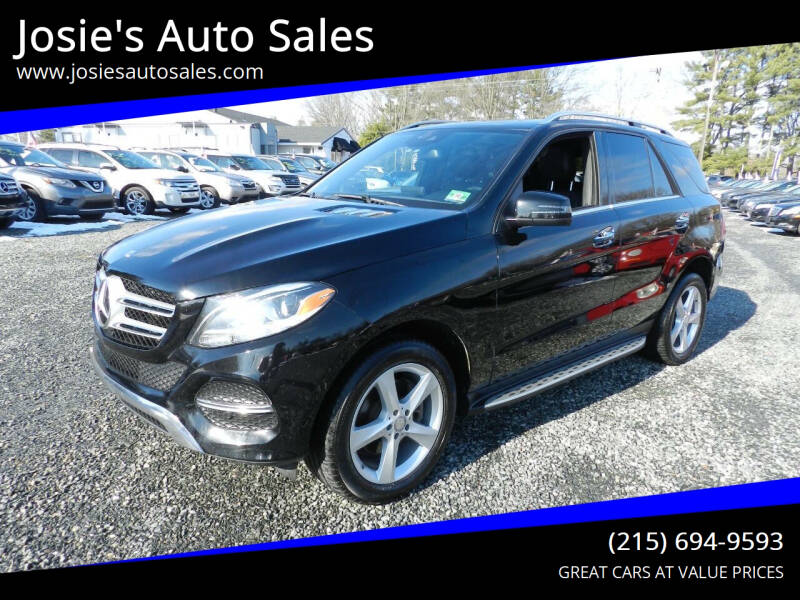 2016 Mercedes-Benz GLE for sale at Josie's Auto Sales in Gilbertsville PA