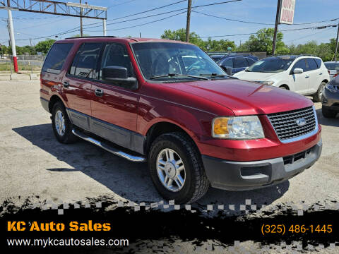 2004 Ford Expedition for sale at KC Auto Sales in San Angelo TX