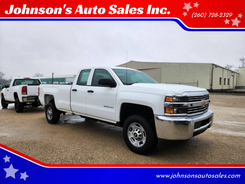 2015 Chevrolet Silverado 2500HD for sale at Johnson's Auto Sales Inc. in Decatur IN