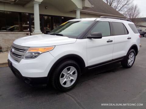 2014 Ford Explorer for sale at DEALS UNLIMITED INC in Portage MI