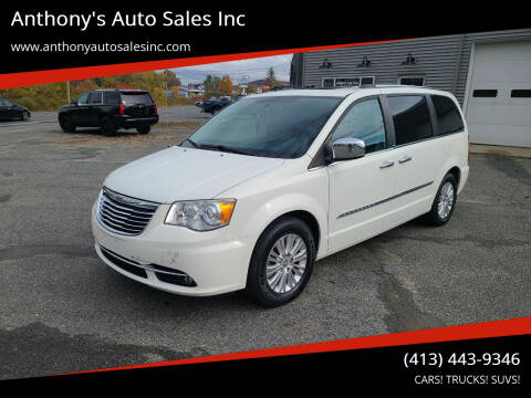 2013 Chrysler Town and Country for sale at Anthony's Auto Sales Inc in Pittsfield MA