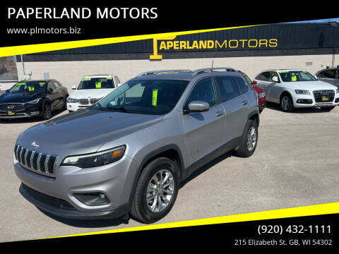 2019 Jeep Cherokee for sale at PAPERLAND MOTORS in Green Bay WI