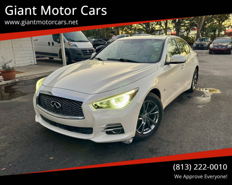 2017 Infiniti Q50 for sale at Giant Motor Cars in Tampa FL