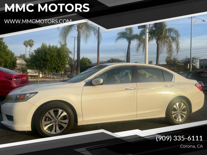 2014 Honda Accord for sale at MMC MOTORS in Corona CA