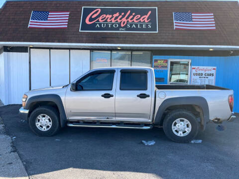 2007 Chevrolet Colorado for sale at Certified Auto Sales, Inc in Lorain OH