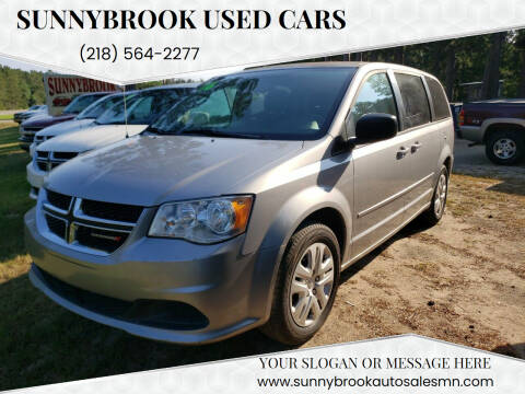 2016 Dodge Grand Caravan for sale at SUNNYBROOK USED CARS in Menahga MN