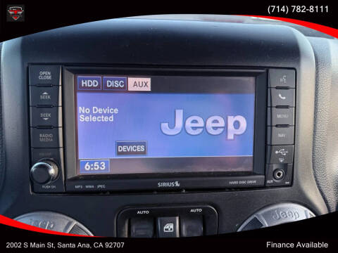 2012 Jeep Wrangler Unlimited Sport