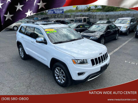 2015 Jeep Grand Cherokee for sale at Nation Wide Auto Center in Brockton MA