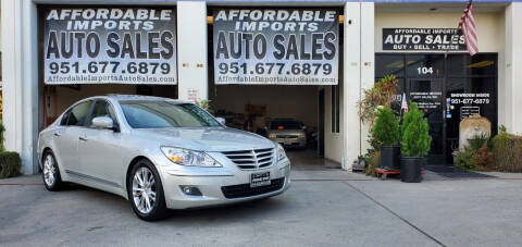 2009 Hyundai Genesis for sale at Affordable Imports Auto Sales in Murrieta CA