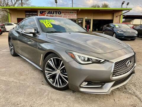 2018 Infiniti Q60 for sale at US Auto Group in South Houston TX