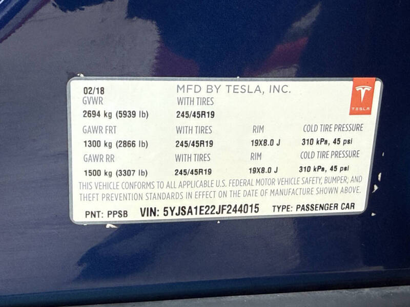 2018 Tesla Model S 100D
