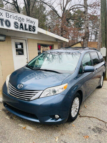 2014 Toyota Sienna for sale at Knox Bridge Hwy Auto Sales in Canton GA