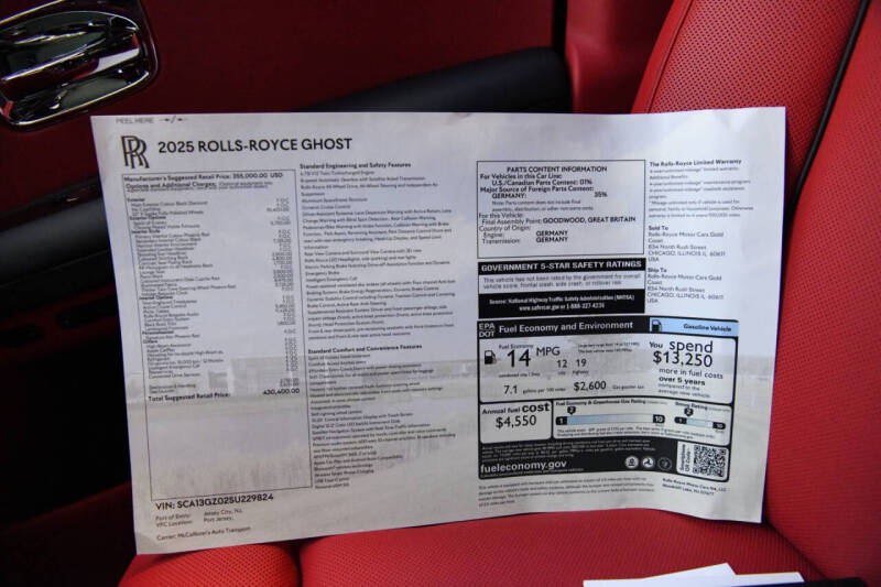 2025 Rolls-Royce Ghost