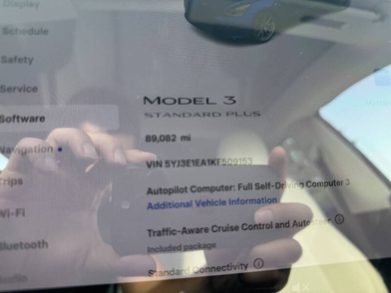 2019 Tesla Model 3 Standard Range Plus