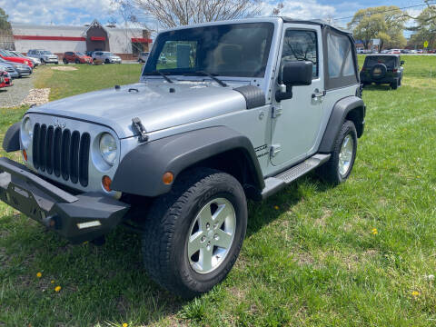 2011 Jeep Wrangler for sale at Shoreline Auto Sales LLC in Berlin MD