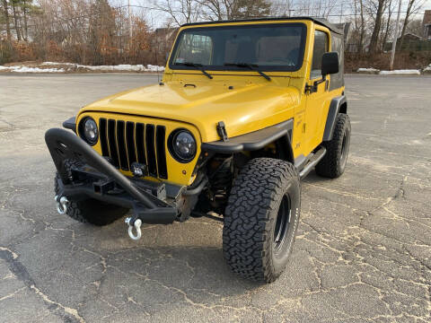 2001 Jeep Wrangler for sale at Charlie's Auto Sales in Quincy MA