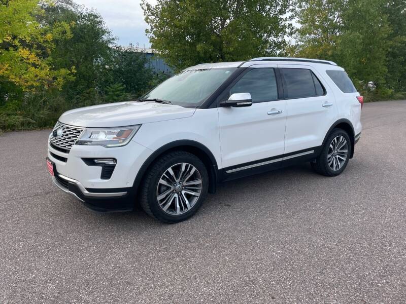 2018 Ford Explorer for sale at Dussault Auto Sales in Saint Albans VT