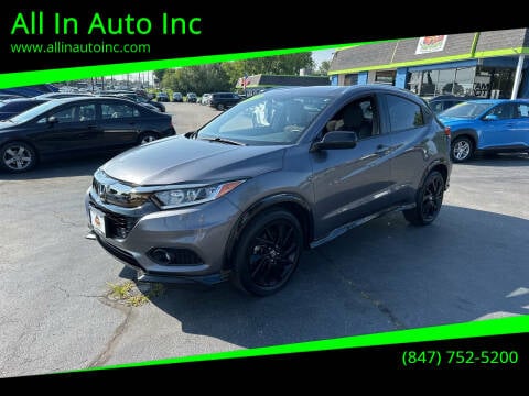 2021 Honda HR-V for sale at All In Auto Inc in Palatine IL