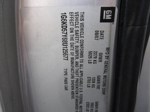 2008 Cadillac DTS Luxury III