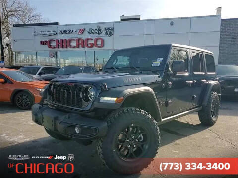 2025 Jeep Wrangler for sale at Chrysler Dodge Jeep RAM of Chicago in Chicago IL