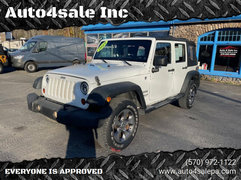 2013 Jeep Wrangler Unlimited for sale at Auto4sale Inc - Cresco in Cresco PA
